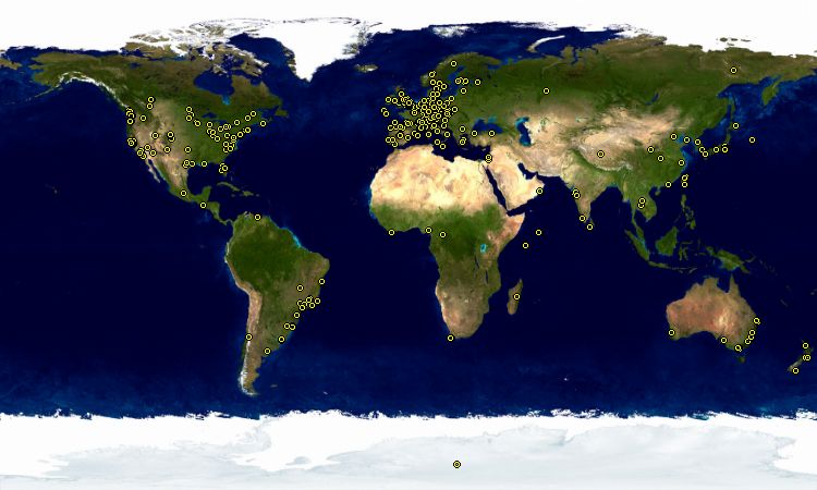 Wereldkaart